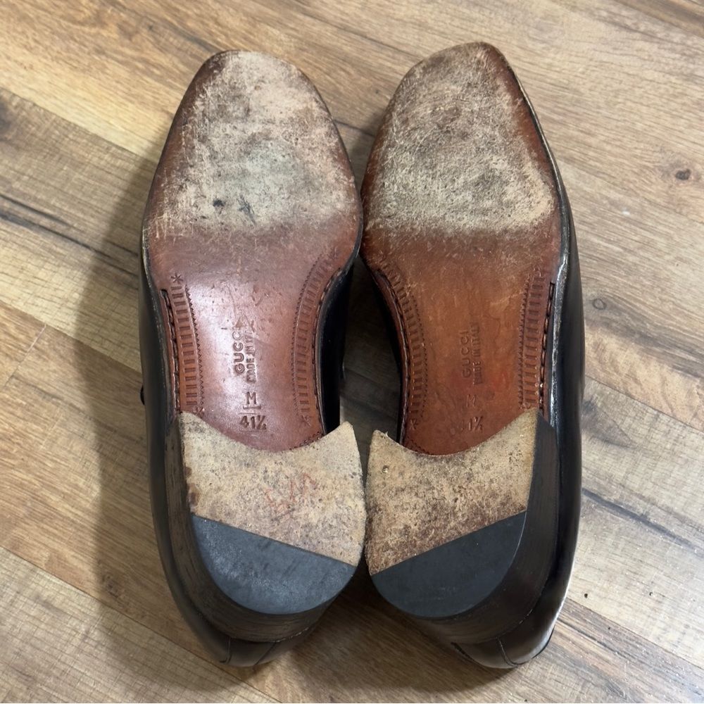 Gucci Men’s Vintage Classic Dress Shoes Size 41 1/2 - Picture 15 of 16